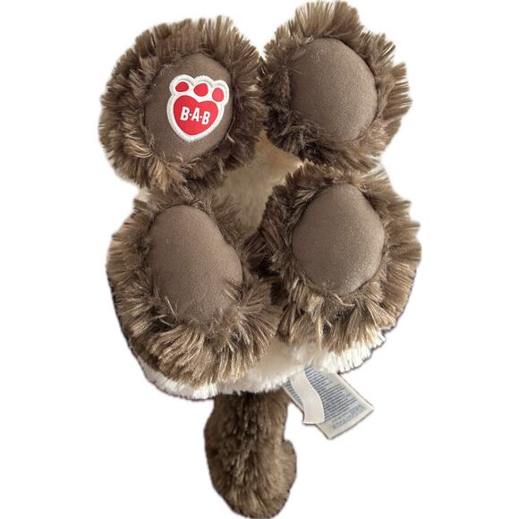 Build A Bear Siamese Cat Promise Pet Plush Cream Brown Blue Eyes collar tag 13” - Picture 2 of 5